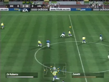 FIFA Soccer 06 screen shot game playing